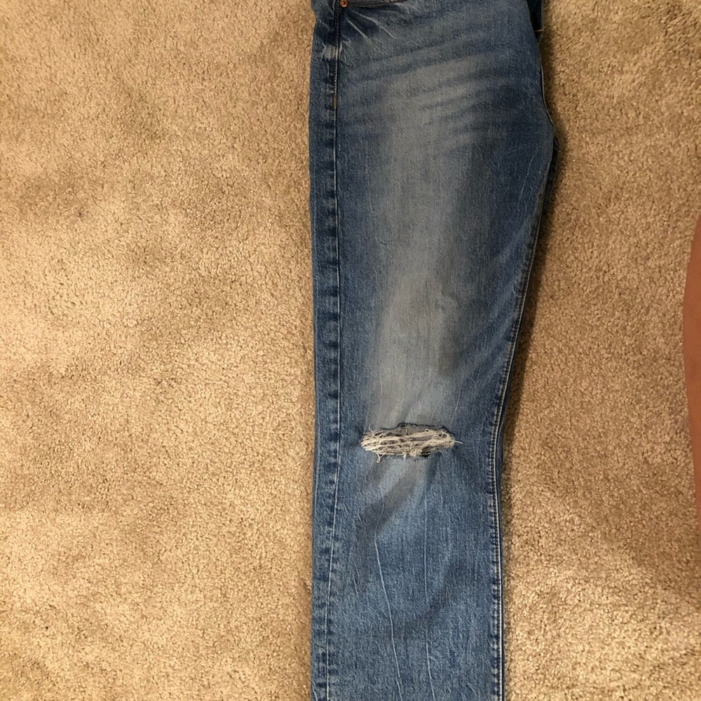 Ann Taylor Loft High Waist Straight Crop